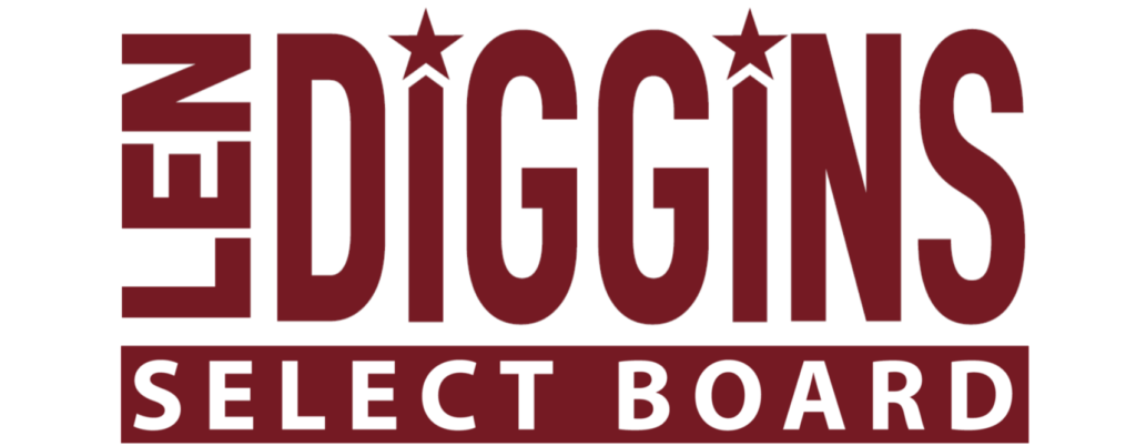 Len Diggins for Select Board logo